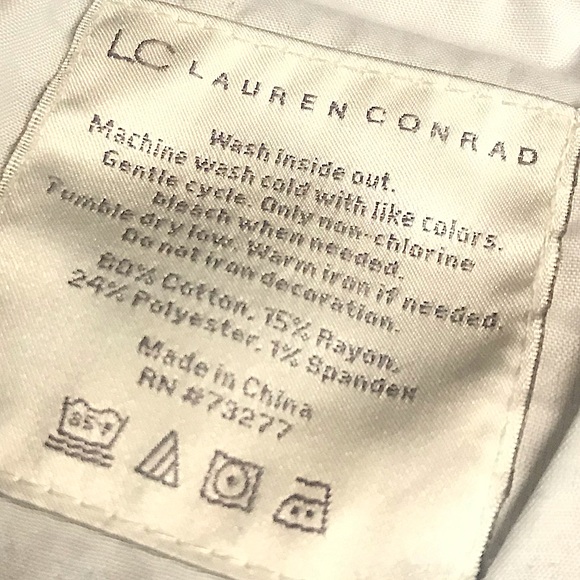 Women's Lauren Conrad blue skinny jeans Size 10 - Picture 7 of 9